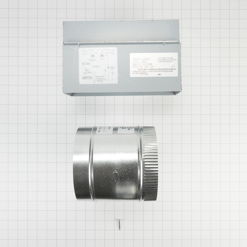 Amana W10446914 10-Inch Round Range Hood Air Kit - Perfect for Kitchen Ventilation & Stove Exhaust System