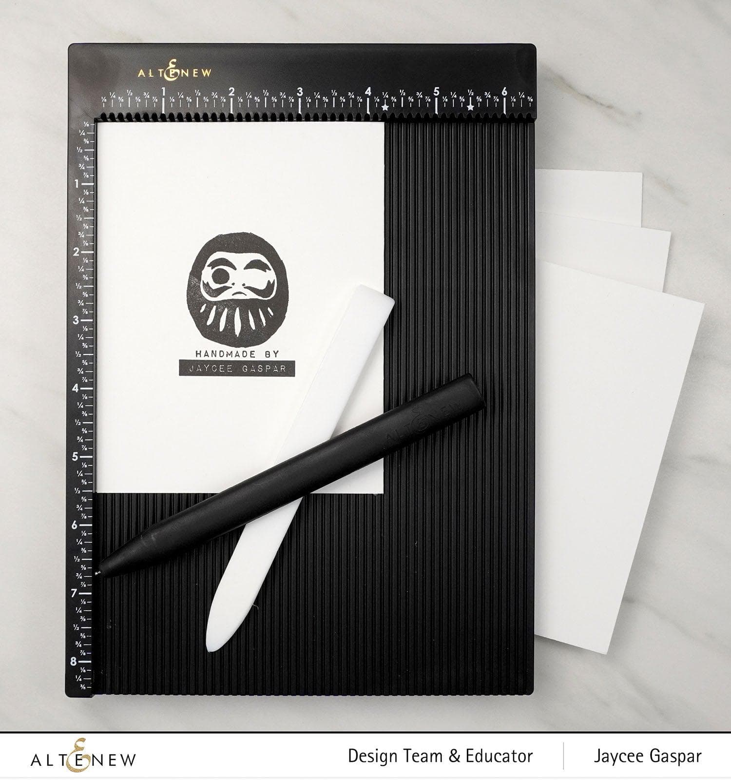 Crafter's Essential Scoring Board - Perfect for Card Making, Scrapbooking & DIY Projects | High-Quality Crafting Tool for Precise Folding & Measuring