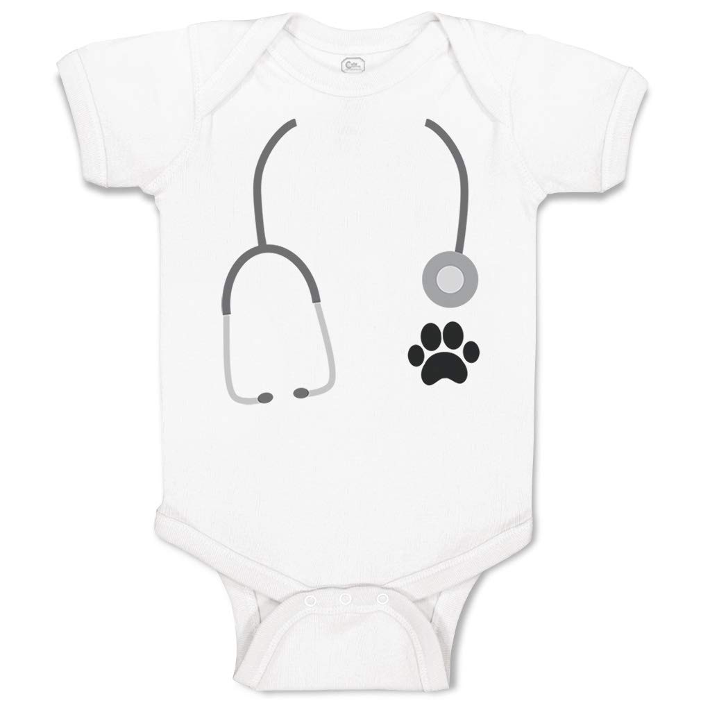 Funny Veterinarian Baby Bodysuit - Cute Cotton Onesie for Boys & Girls | Perfect for Pet Lovers, Vet Appointments & Playtime