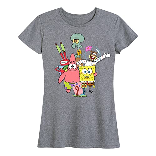 Bikini Bottom Gang - Heather Grey