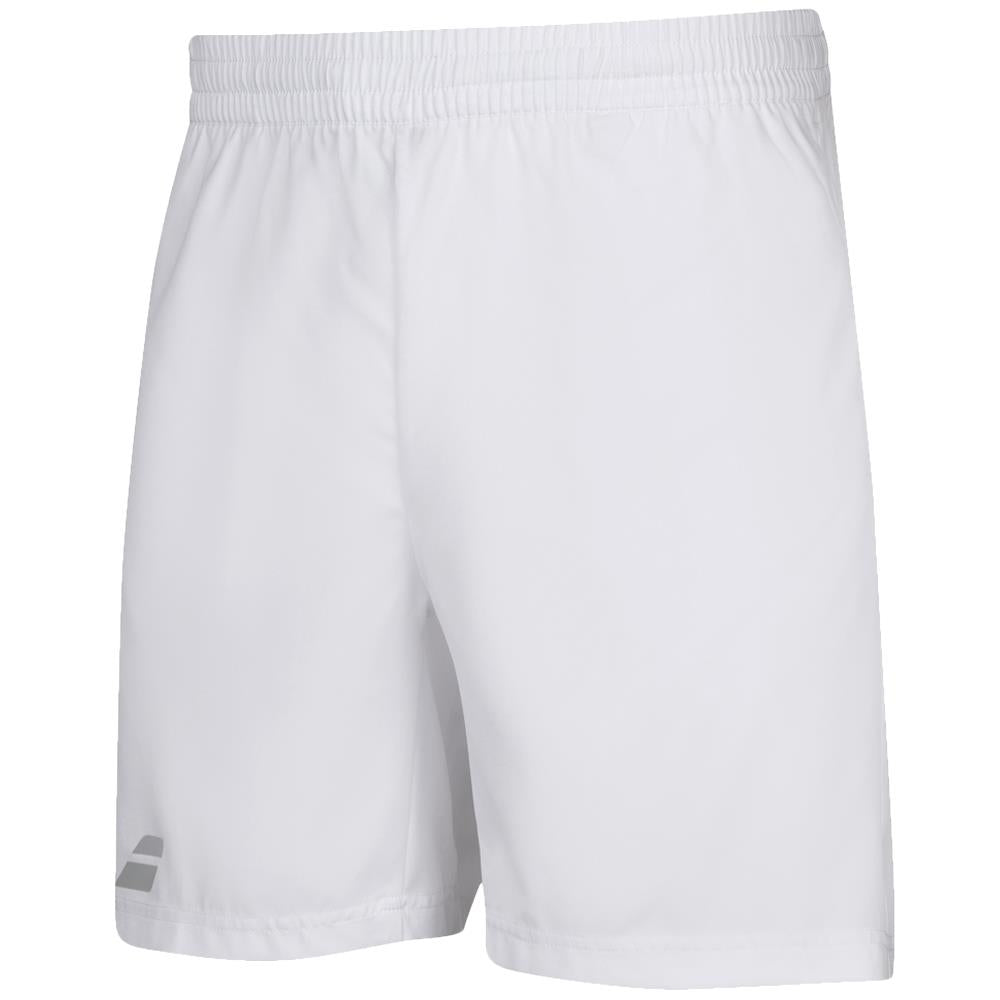 Babolat Men's Tennis Shorts - White | Breathable & Comfortable for Sports & Casual Wear | Perfect for Tennis, Gym & Everyday Use