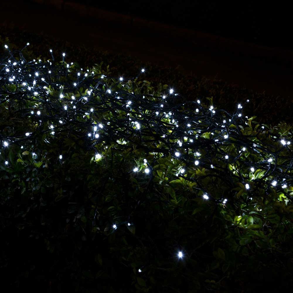 WONFAST 72ft 200 LED Solar String Lights Outdoor Waterproof - 8 Lighting Modes Fairy Lights for Christmas, Garden, Patio, Backyard, Fence - Perfect for Camping, Holiday Decor & Ambiance Lighting (White)