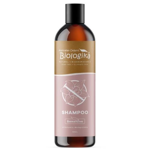 Biologika Sensitive Shampoo for Dry & Itchy Scalp - Gentle Cleansing for Sensitive Skin - Perfect for Daily Hair Care & Scalp Soothing