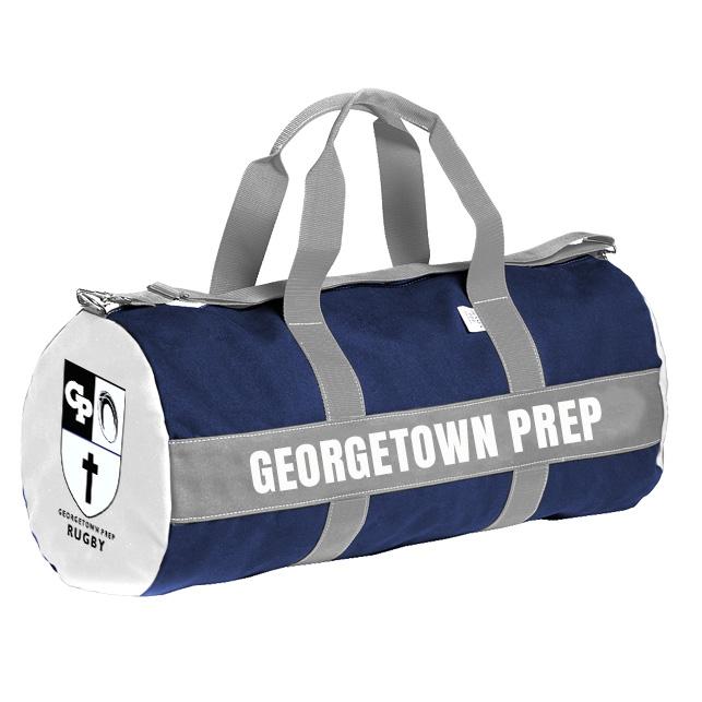 Georgetown Prep Canvas Kit Bag - Durable Gym & Sports Tote for School, Travel & Work - Perfect for Athletes, Students & Professionals