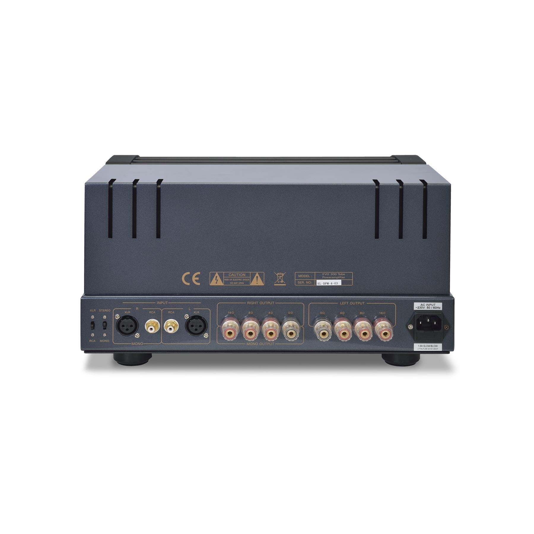 PrimaLuna EVO 300 Tube Power Amplifier - High-End Vacuum Tube Stereo Amplifier for Audiophiles | Perfect for Home Theater & Music Listening Rooms