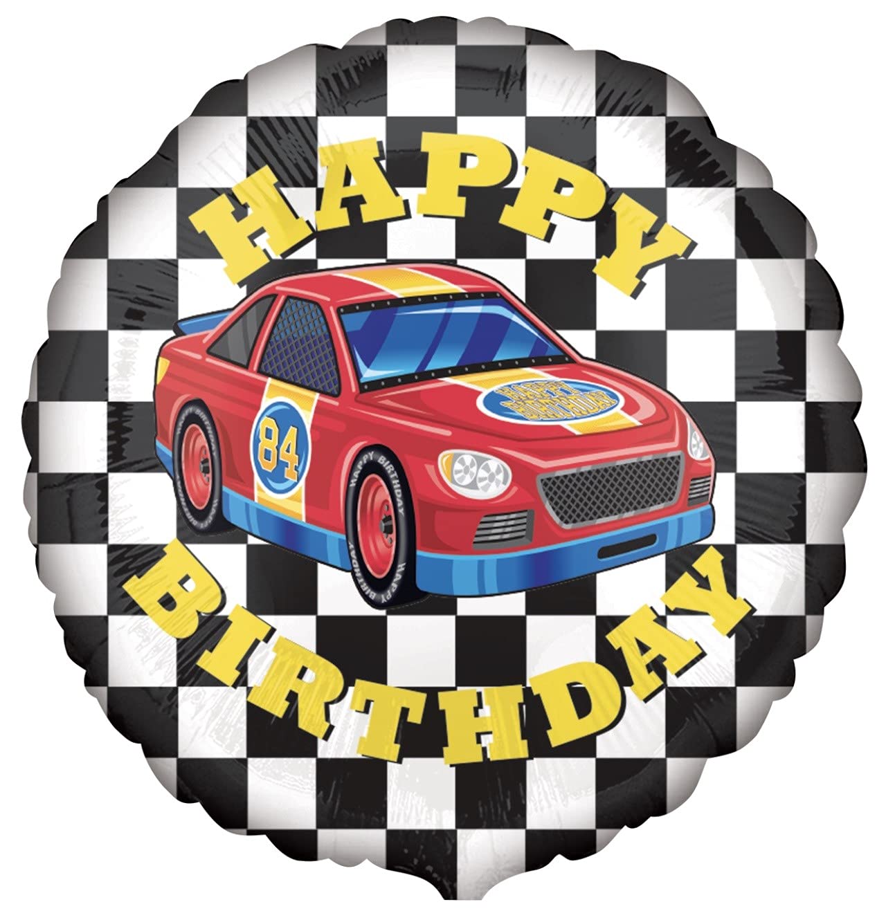 Race Car Themed 9th Birthday Party Decorations - Stock Car Balloon Bouquet Set for Kids Birthday Decor, NASCAR Party Supplies, Speedway Theme Celebration (Perfect for Birthday Parties, Baby Showers, and Race Car Themed Events)