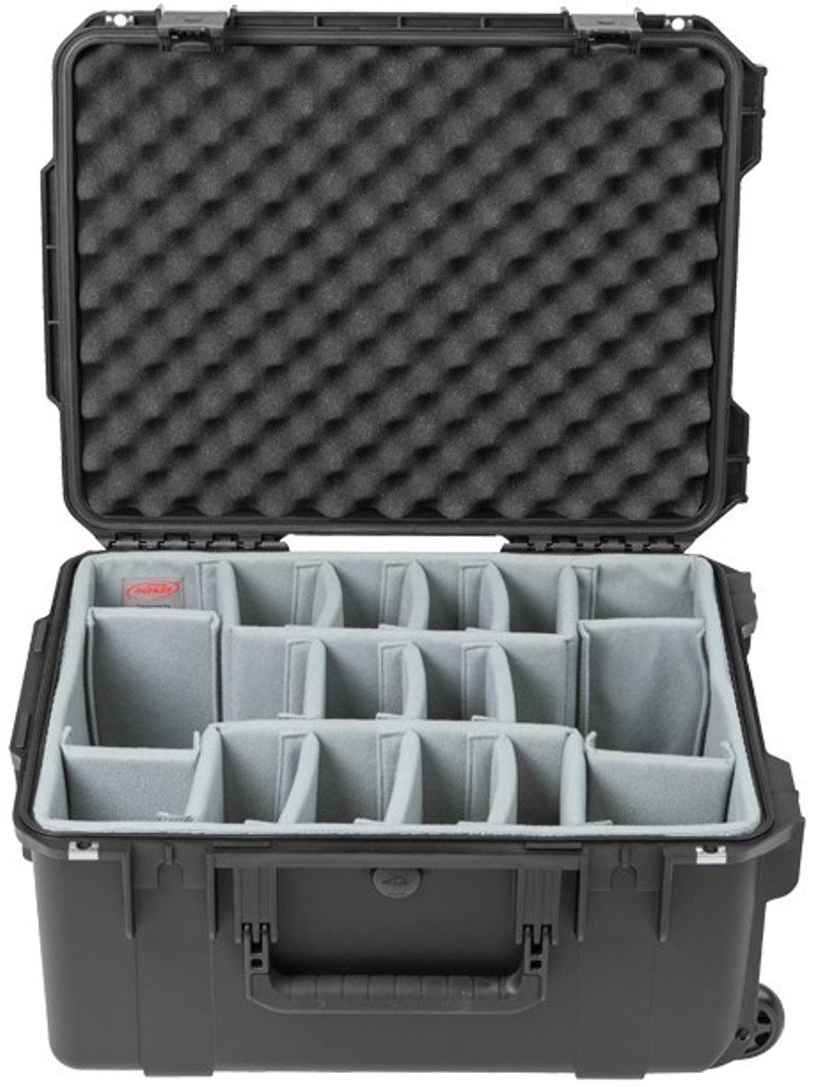 SKB iSeries 3i-2015-10PT Professional Waterproof Camera Case - Black/Gray - Durable DSLR & Mirrorless Camera Protection for Travel & Outdoor Photography