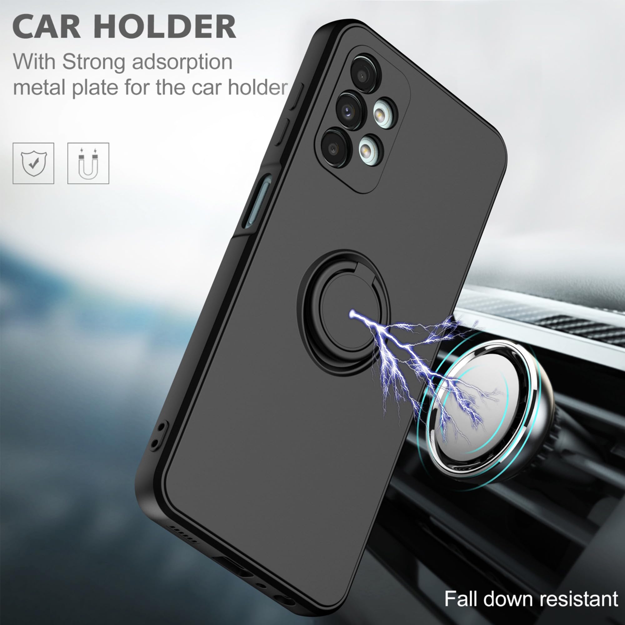 Premium Slim Soft Liquid Silicone Case with Tempered Glass Screen Protector for Gabb Phone 3 Pro - Pink | Shockproof Protective Cover | Perfect for Kids, Teens & Everyday Use