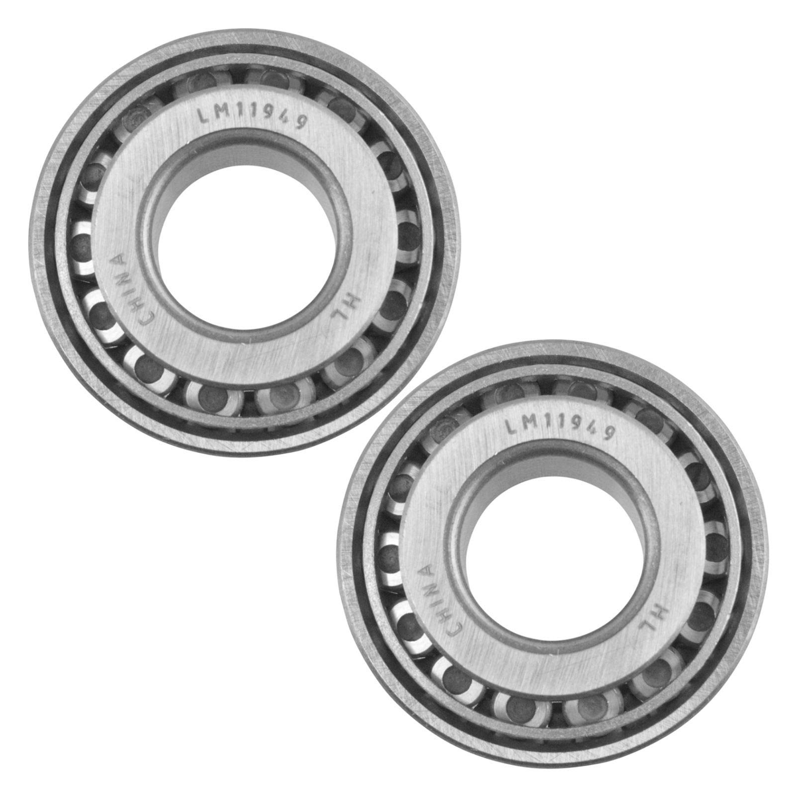 High-Quality Front Outer Wheel Bearing Pair Set of 2 - Compatible with Alfa Romeo, Chevy, Ford, Jeep | Durable Replacement for Smooth Ride & Off-Road Adventures