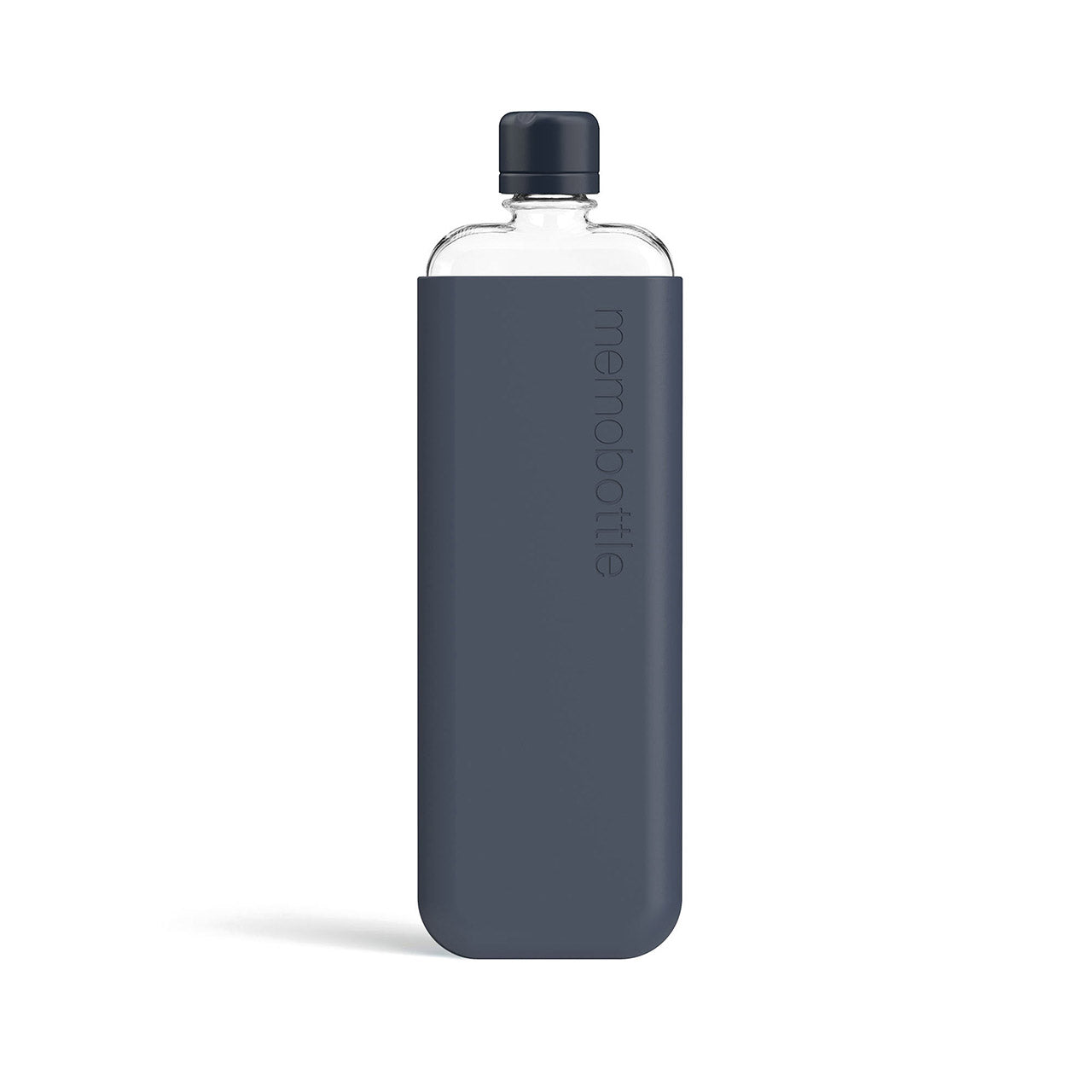 Slim Insulated Water Bottle with Midnight Blue Protective Sleeve - 20oz Leakproof Stainless Steel Thermos for Gym, Hiking & Office Hydration