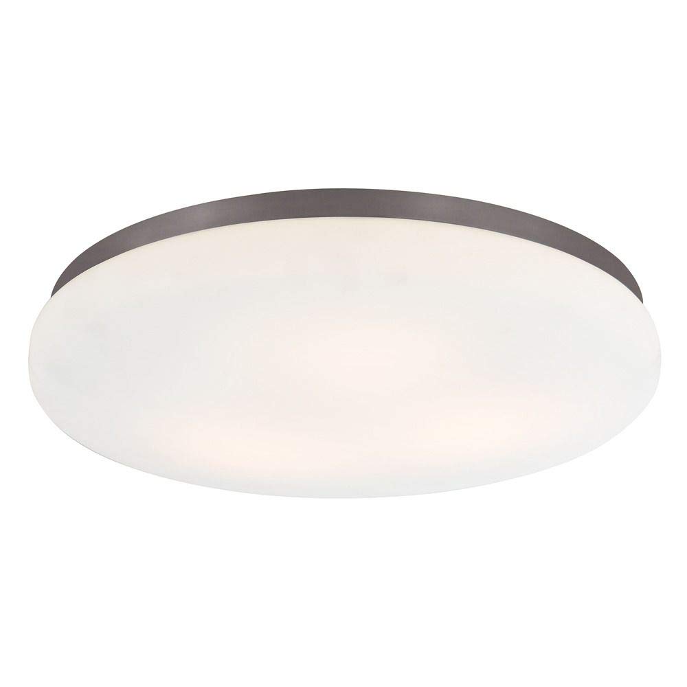 Low Profile Bronze Decorative Ceiling Trim for Recessed Lights - Modern Home Lighting Accent for Living Room, Bedroom & Kitchen