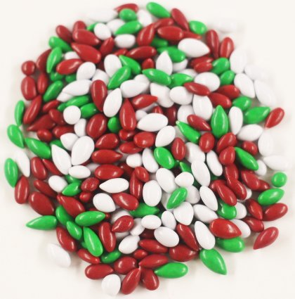 Premium Chocolate Covered Sunflower Seeds - Scott's Cakes Christmas Mix in 1lb Festive Plaid Gift Box | Holiday Snacks, Party Favors & Office Treats