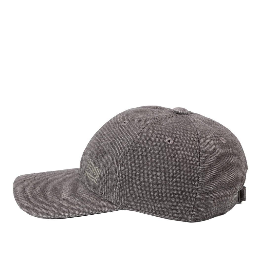 TRP0504 Troop London Canvas Baseball Cap - Adjustable Outdoor Sun Hat for Men & Women - Perfect for Hiking, Running, and Beach Activities