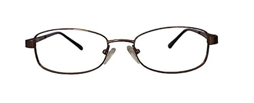 Multi-View Computer Readers Model 28 - Matte Brown +1.25 Strength Reading Glasses for Screen Time & Digital Eye Strain Relief - Perfect for Office Work, Gaming & Reading Ebooks