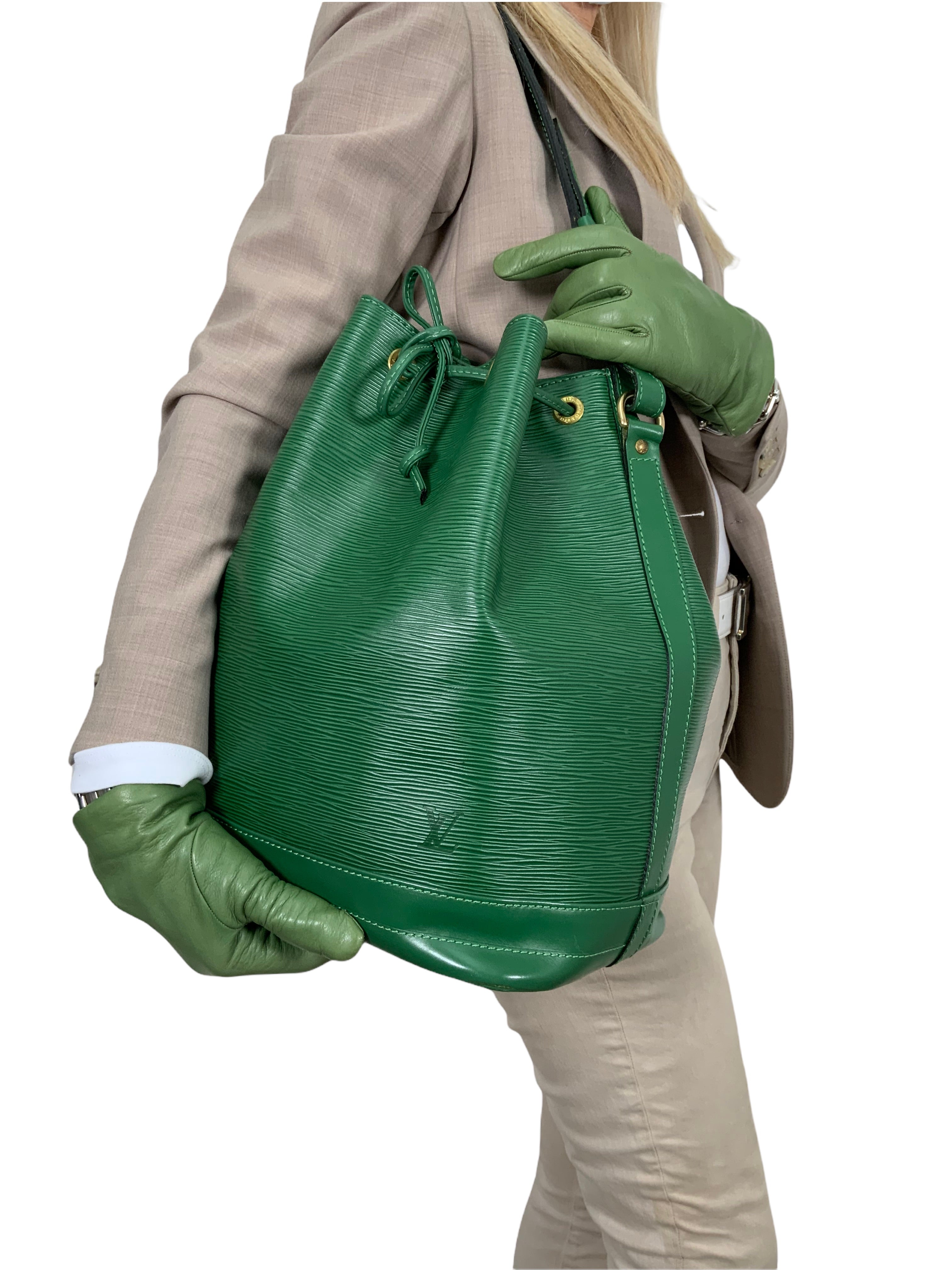Authentic Louis Vuitton Epi Leather Noe Bucket Bag - Luxury Designer Handbag for Women | Perfect for Work, Travel & Everyday Use
