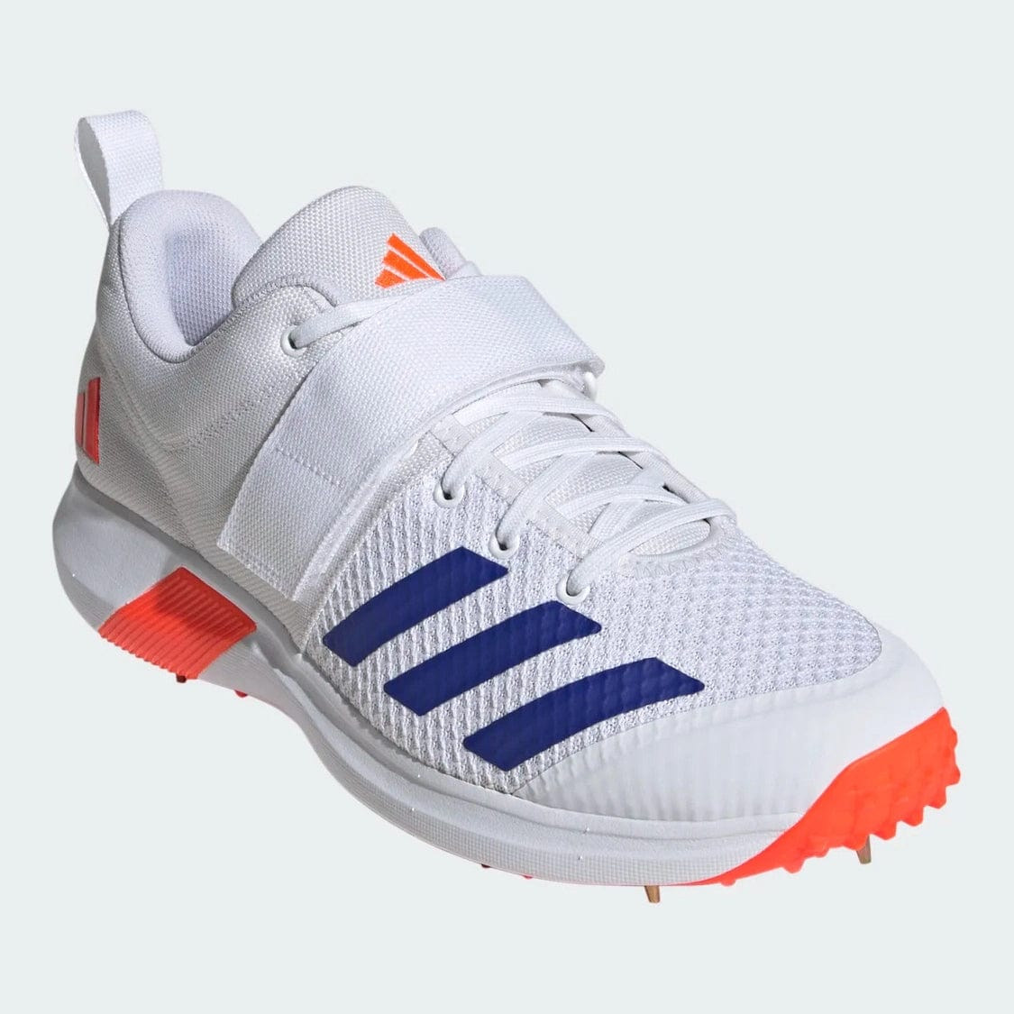 Adidas Adipower Vector Full Spikes Cricket Shoes 2024 - Lightweight Performance Cricket Footwear for Professional Players | Perfect for Matches, Training & Fast Bowling
