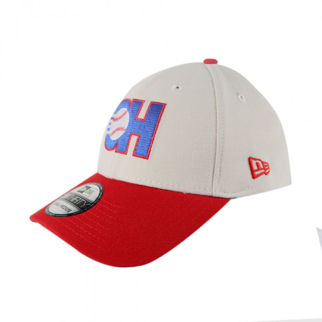New Era 39THIRTY Retro Red LMB 24 Baseball Cap - Adjustable Snapback Hat for Men & Women - Perfect for Sports, Casual Wear & Fan Gear