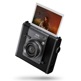 Fujifilm Instax Wide EVO Instant Camera - Black | High-Quality Instant Film Photography | Perfect for Parties, Travel & Memory Keeping