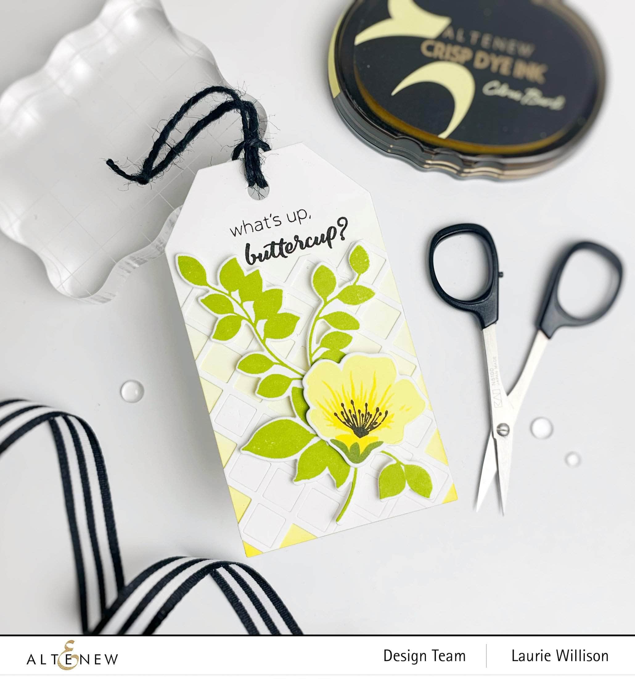 Buttercup Stamp and Die Set - Mini Delight for Card Making, Scrapbooking & DIY Crafts - Perfect for Greeting Cards, Invitations & Paper Projects