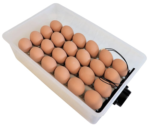 Rite Farm Pro Master Series 24 Egg Chicken Incubator - Automatic Temperature Control for Poultry Hatching, Perfect for Backyard Farmers & Homesteading