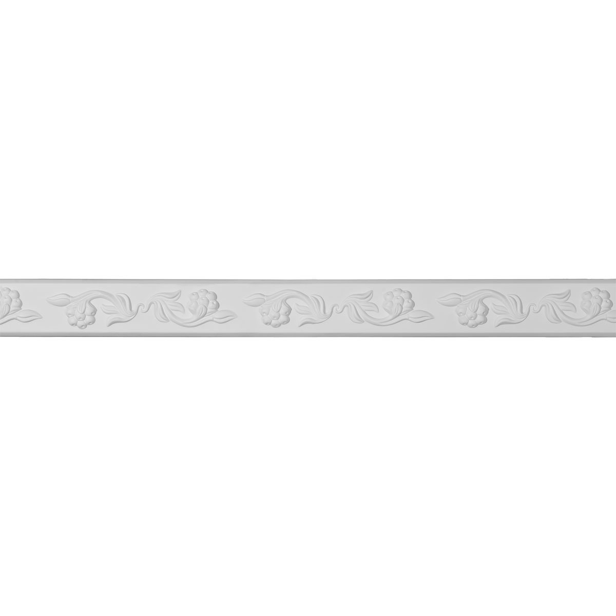 Ekena Millwork MLD02X00KE-CASE-8 Kent Running Flower Panel Moulding - 2 1/8