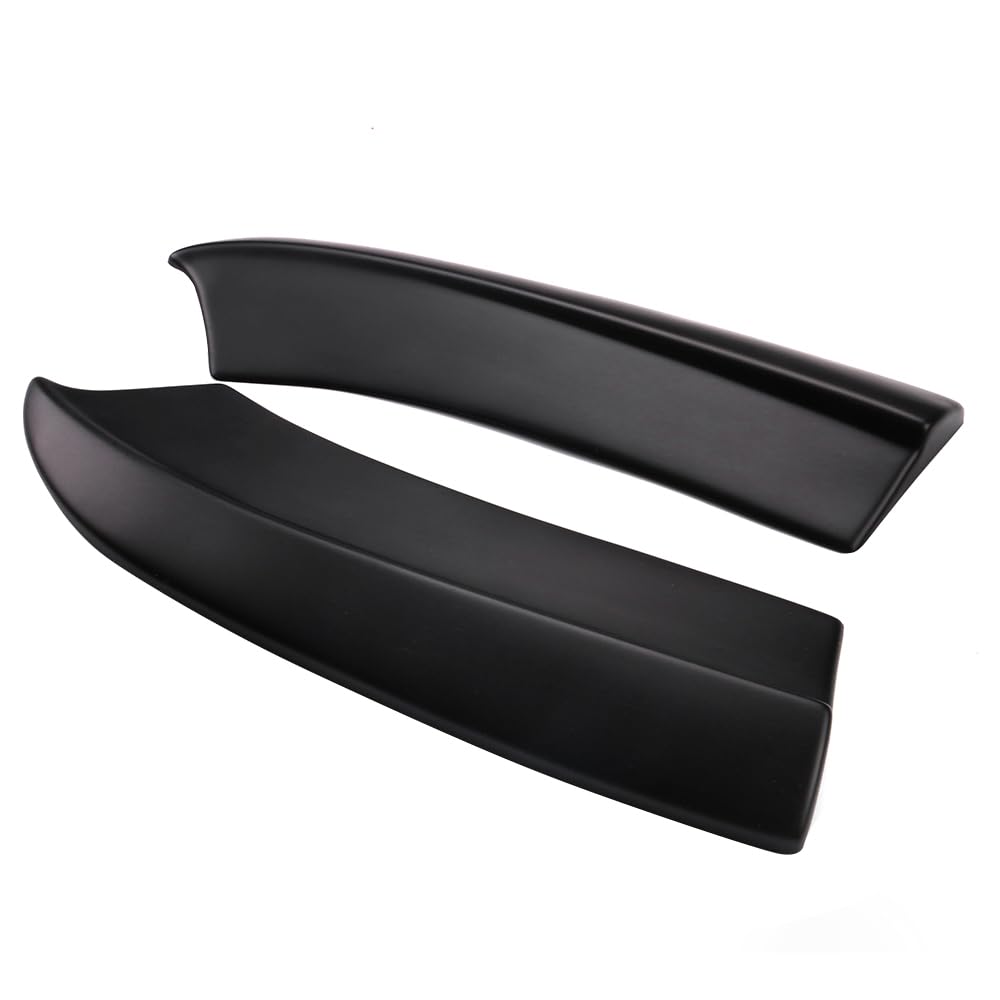 IKON MOTORSPORTS Matte Black Rear Diffuser & Side Skirts for 2015-2023 Dodge Charger - Aerodynamic Bumper Lip Valance | Street Racing & Car Show Enhancement