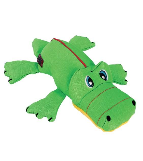 Kong Cozie Ultra Ana Alligator Dog Toy - Durable Chew Toy for Aggressive Chewers, Interactive Play & Teeth Cleaning - Perfect for Large Dogs, Puppies & Indoor/Outdoor Use