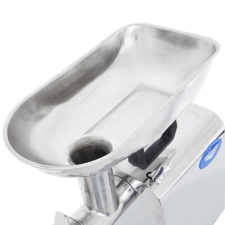Vollrath #12 Heavy Duty Commercial Meat Grinder with 1 HP Motor - Perfect for Butcher Shops, Restaurants & Home Meat Processing