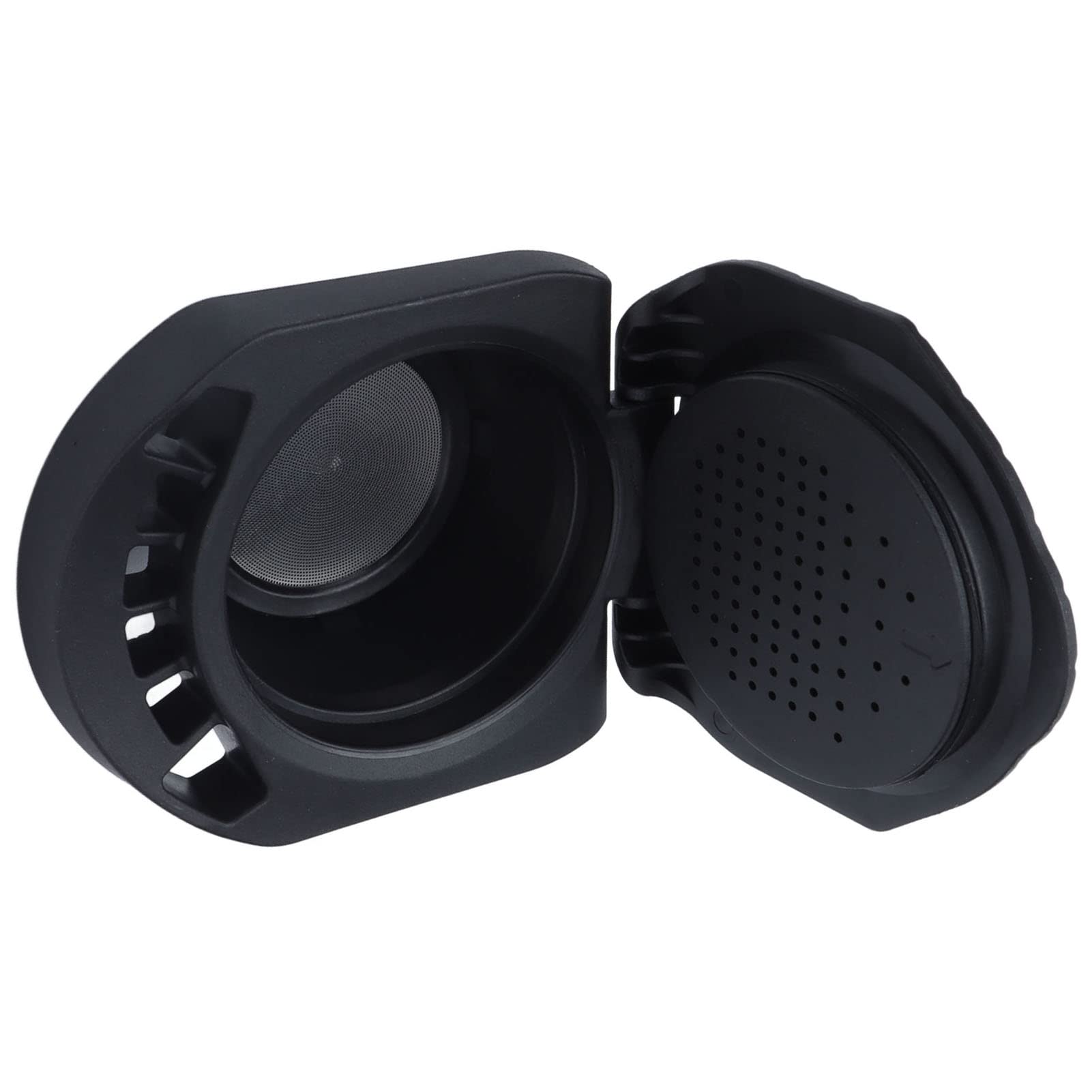 Eco-Friendly Black Reusable Coffee Capsule Filter Cup - Compatible with Most Coffee Makers | Perfect for Home, Office & Travel Use
