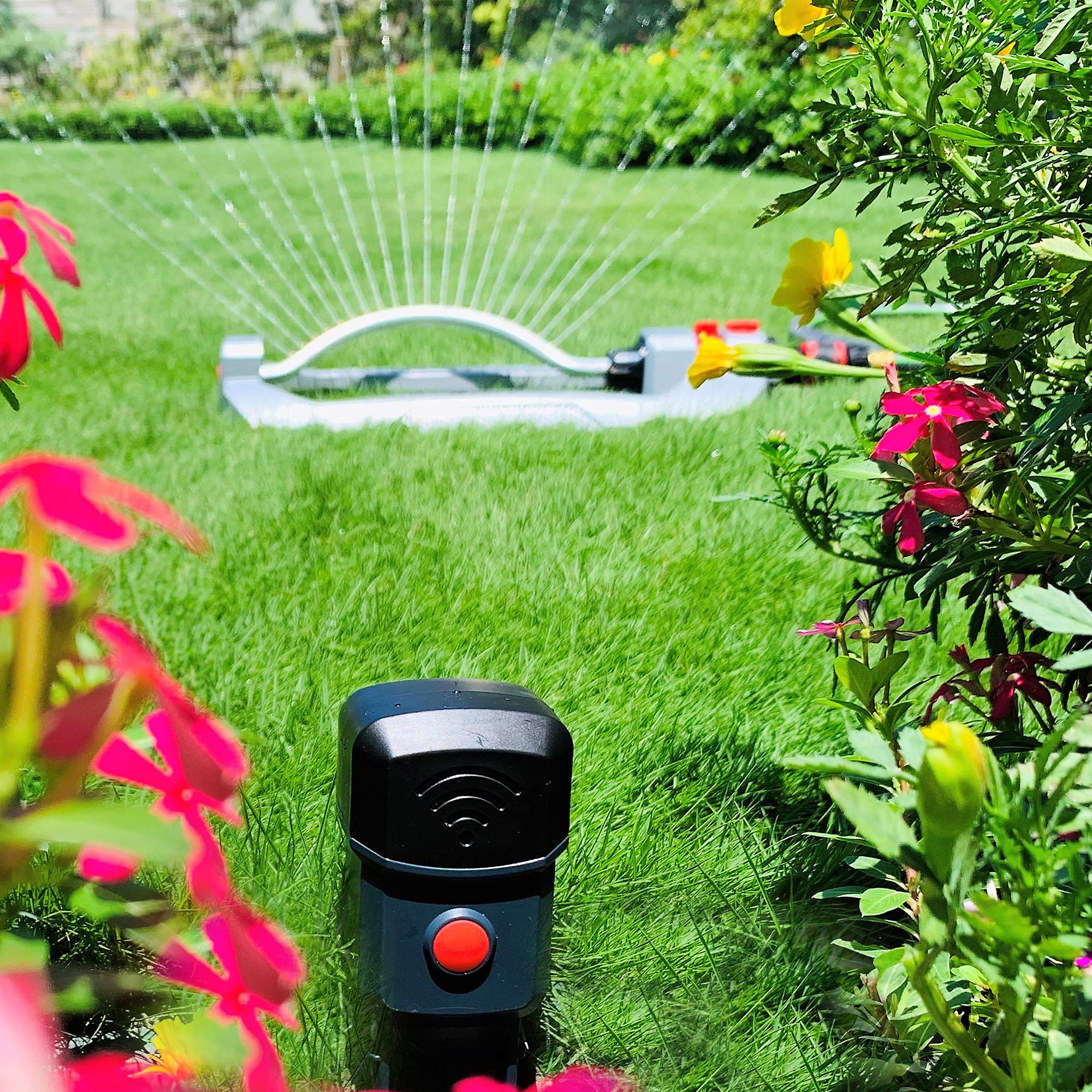 Eden 25417 Wireless Soil Moisture Sensor with Bluetooth - Smart Plant Watering Timer for Indoor/Outdoor Gardens, Greenhouse & Farm Use