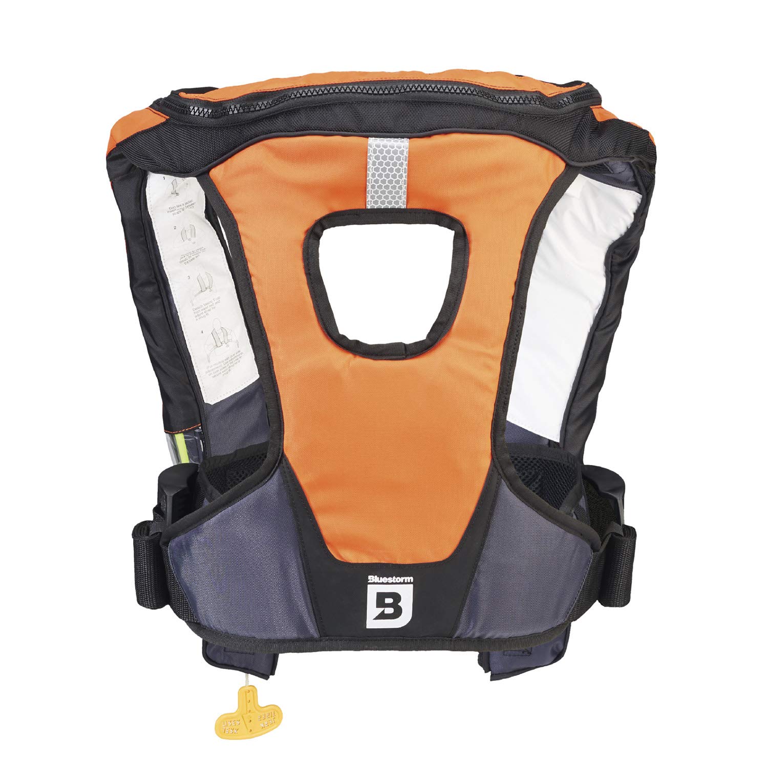BLUESTORM Arcus 40 Automatic Inflatable Life Jacket for Adults - US Coast Guard Approved PFD | Boating, Kayaking, Fishing & Water Sports Safety Gear