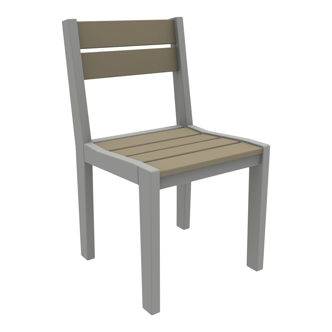 Stylish Coastline Cafe Dining Chair - Modern Wooden Bistro Chair for Kitchen, Restaurant & Patio - Perfect for Home, Cafe & Outdoor Dining