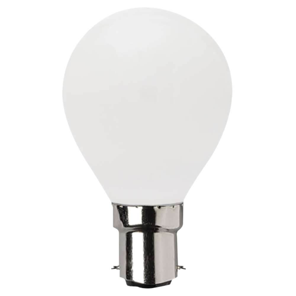 4W Dimmable SBC LED Bulb - Daylight White 5000K, Round Shape for Home, Office & Retail Lighting