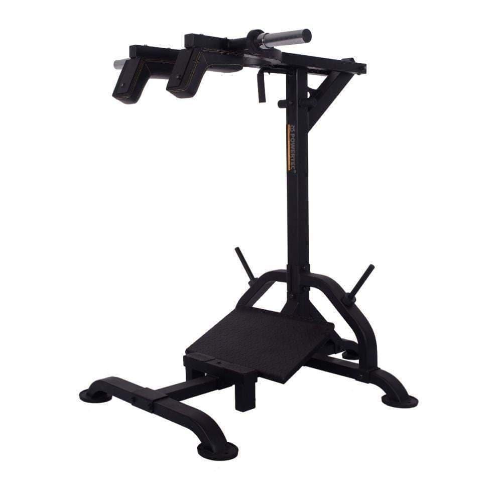 Powertec LeverGym Squat & Calf Machine - Heavy Duty Home Gym Equipment for Leg Workouts & Strength Training | Perfect for Home Fitness, Garage Gyms & Personal Training Studios