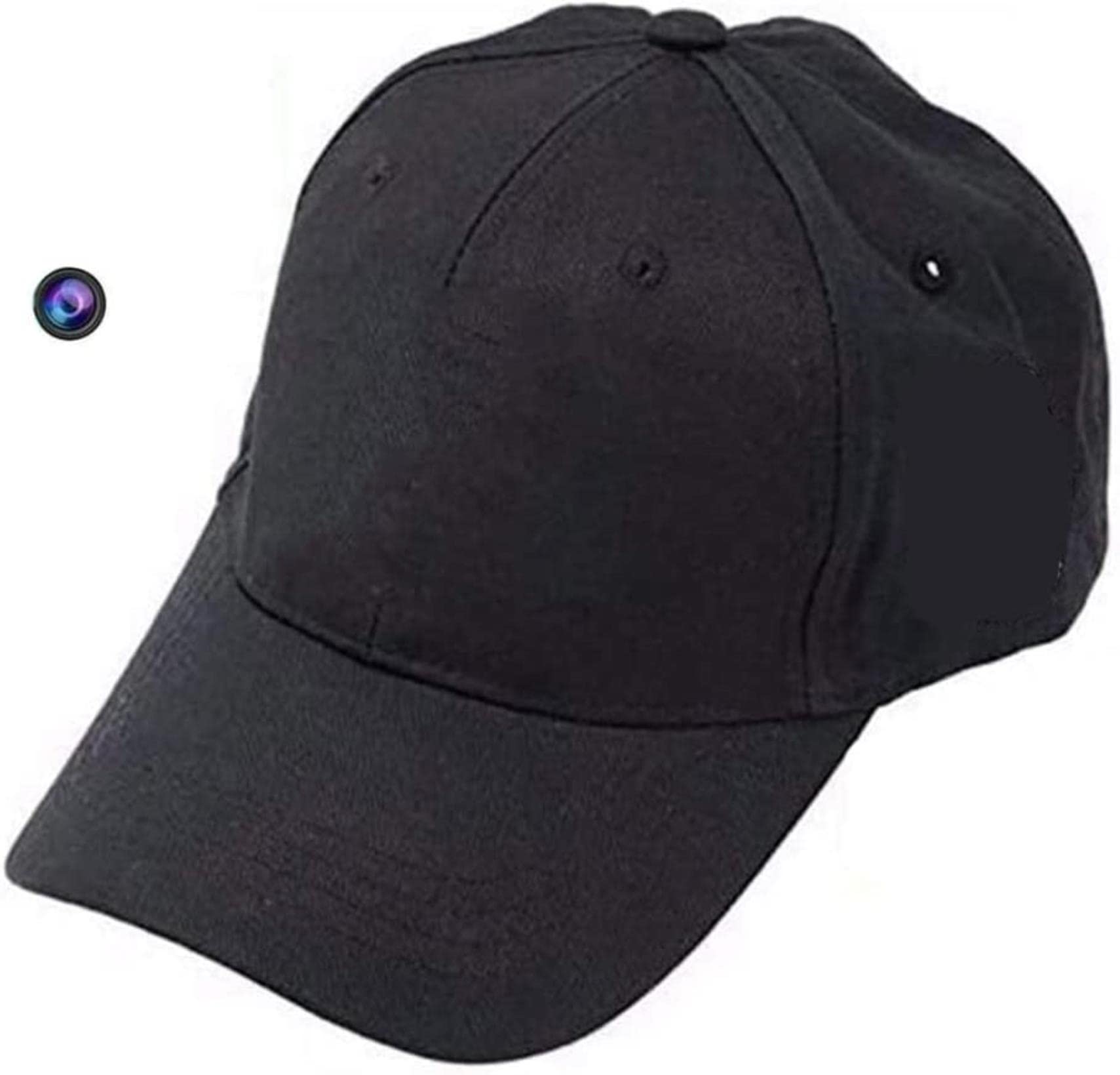 AADECOR Hidden Camera Hat Detector - 1080P HD Wireless Spy Camera with Remote Control & 32GB SD Card | Outdoor Sports, Indoor Security, Covert Surveillance Hat Cam for Recording