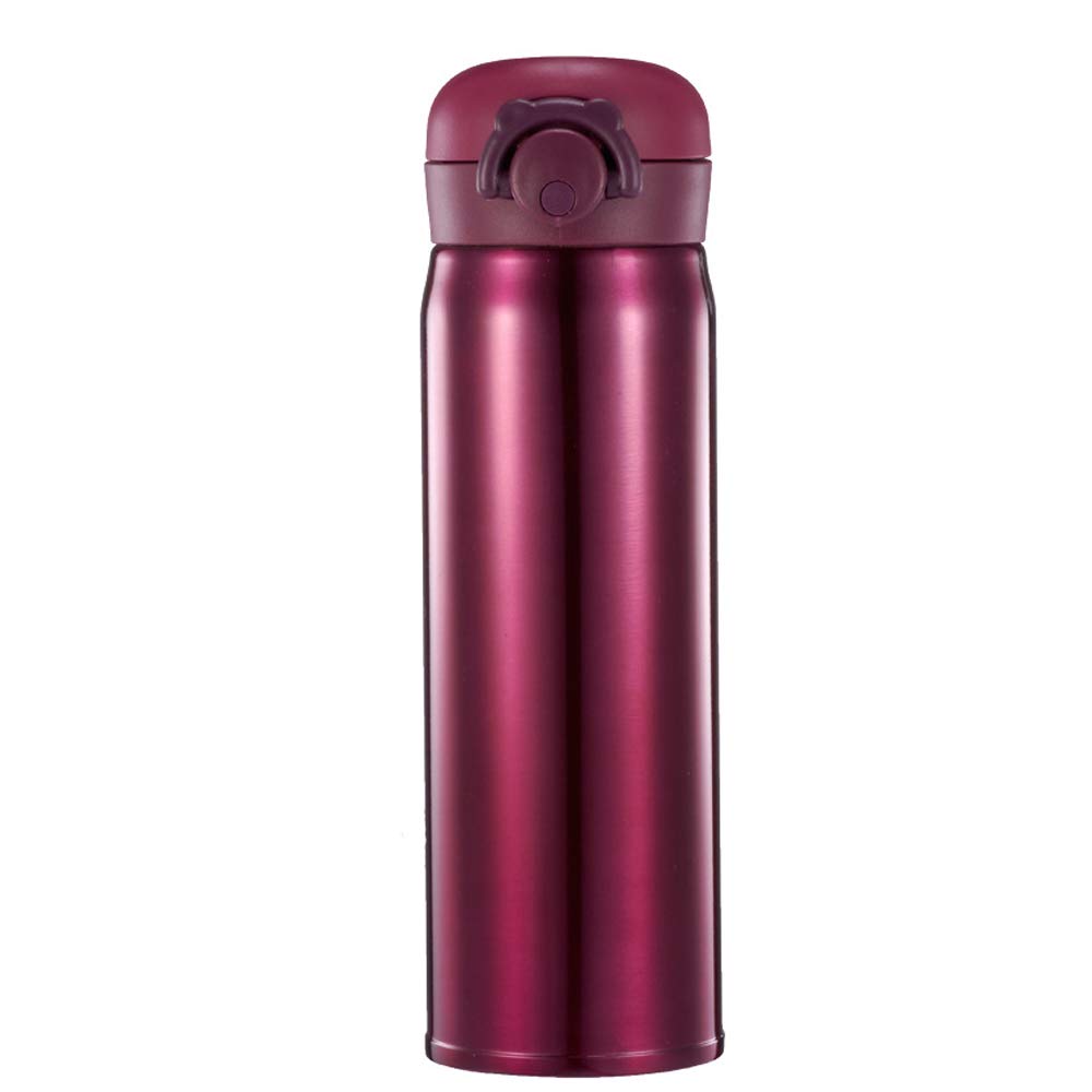 Premium Stainless Steel Vacuum Insulated Water Bottle - 24oz Double-Walled Thermos Flask, Leak-Proof & Portable Travel Mug for Hot/Cold Drinks - Ideal for Office, Gym, Hiking & Outdoor Activities