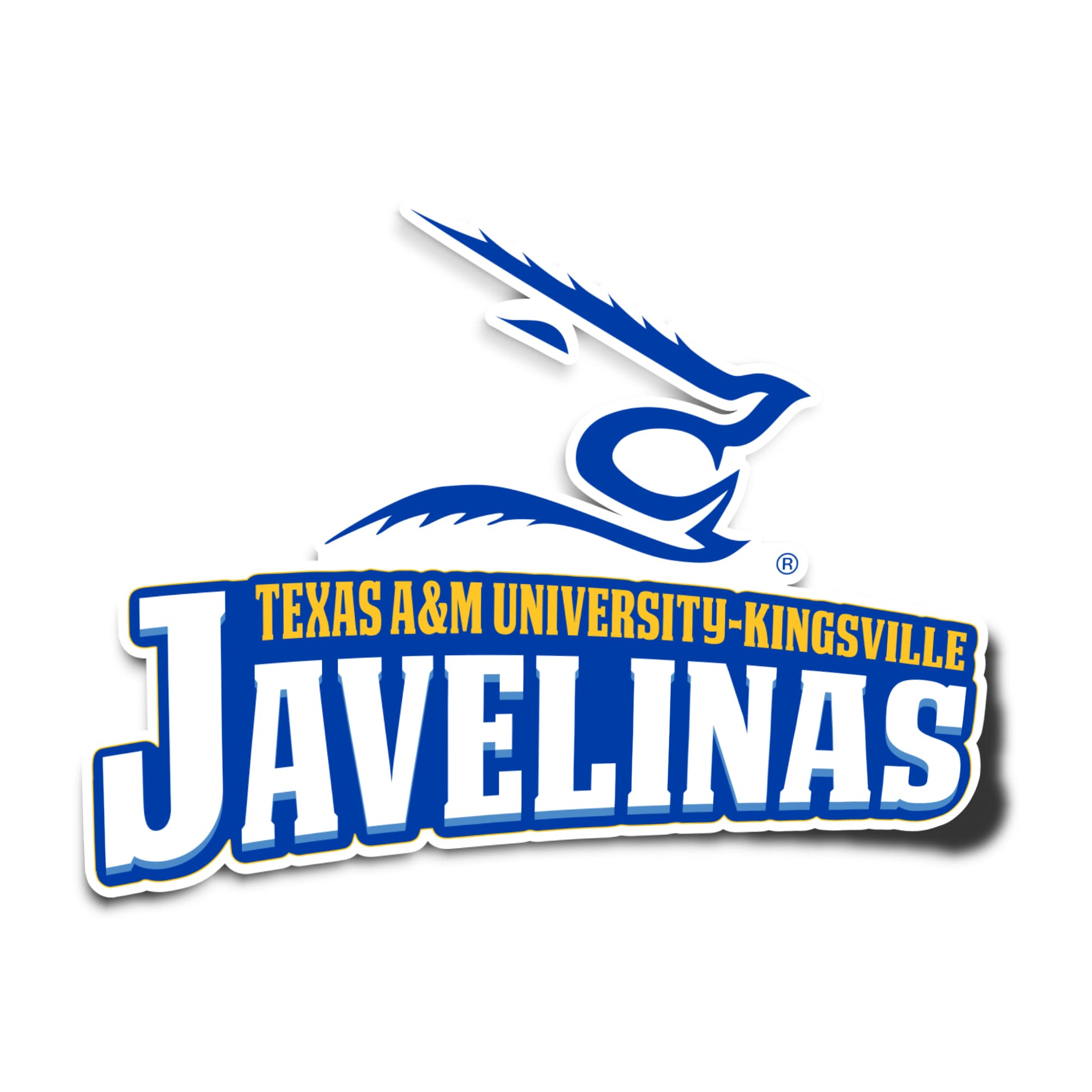 Texas A&M University Desert Cactus Vinyl Decal Sticker - TAMUK Javelinas Laptop, Water Bottle, Car, Scrapbook Decoration - Perfect for College Dorm, School Spirit, Tailgating & Fan Gifts (IND 00007A)
