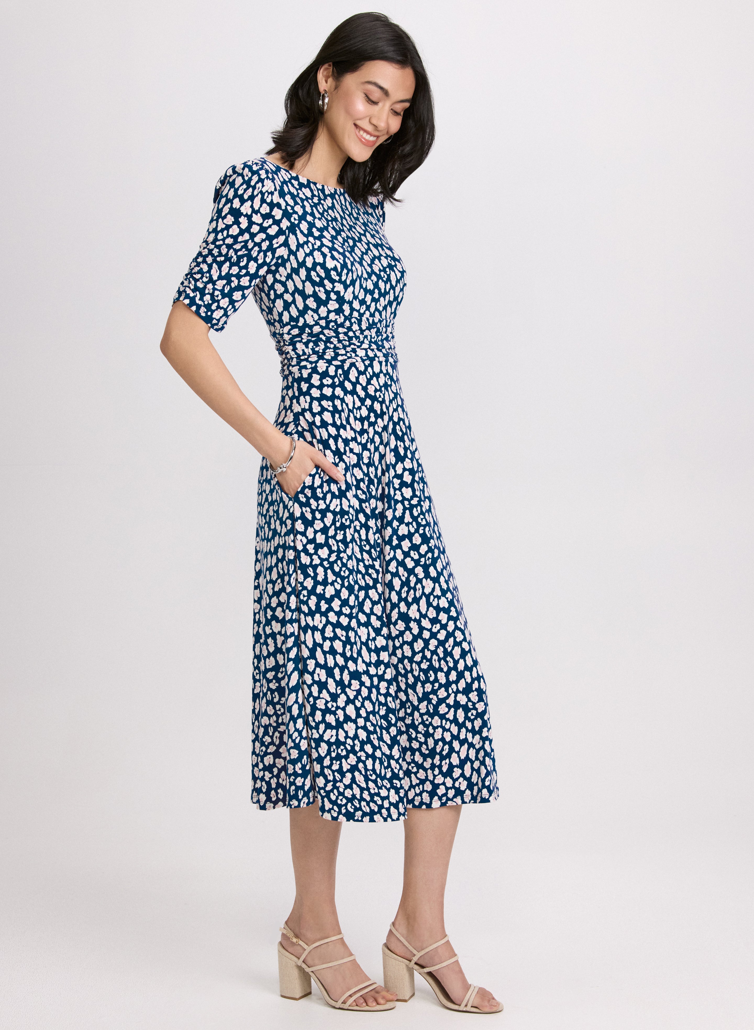 Floral Jersey Dress for Women - Soft & Comfortable Summer Maxi Dress - Perfect for Beach, Vacation & Casual Outings