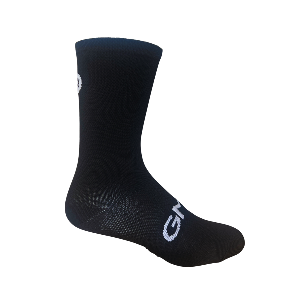 GreenMonkey BLACK Compression Socks for Women & Men - 20-30 mmHg Graduated Support - Best for Running, Travel & Recovery - Improve Circulation & Reduce Swelling
