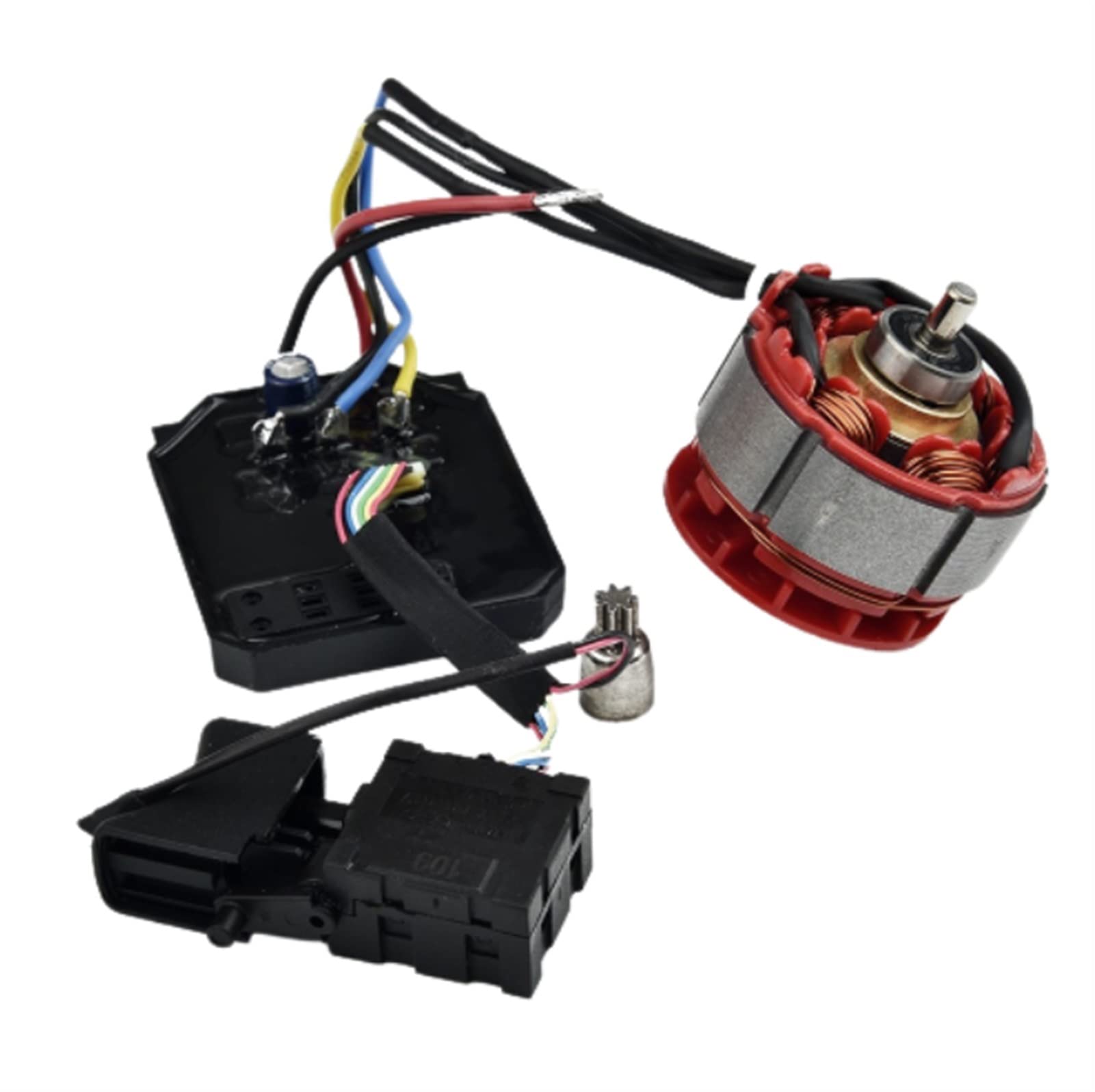 LVZHY Motor Control Board Switch for 2106/161/169 Brushless Electric Wrench - Drive Board Controller Replacement for Angle Grinder Accessories (Type 2) - Perfect for DIY Repairs & Power Tool Maintenance