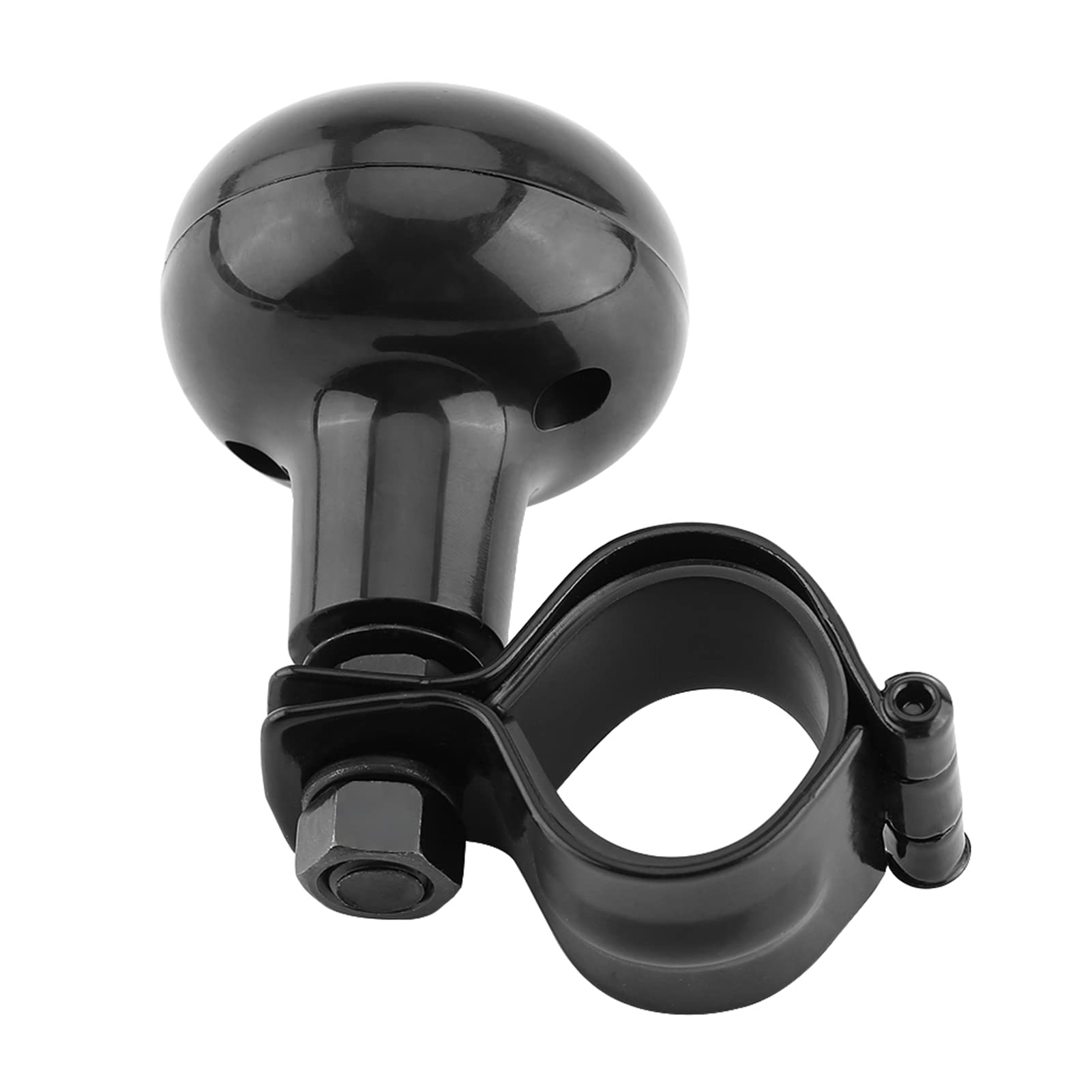 Universal Steering Wheel Knob Spinner - Heavy Duty Black Spinner for Cars, Trucks & Boats | Easy Steering Control for Off-Roading, Towing & Marine Use