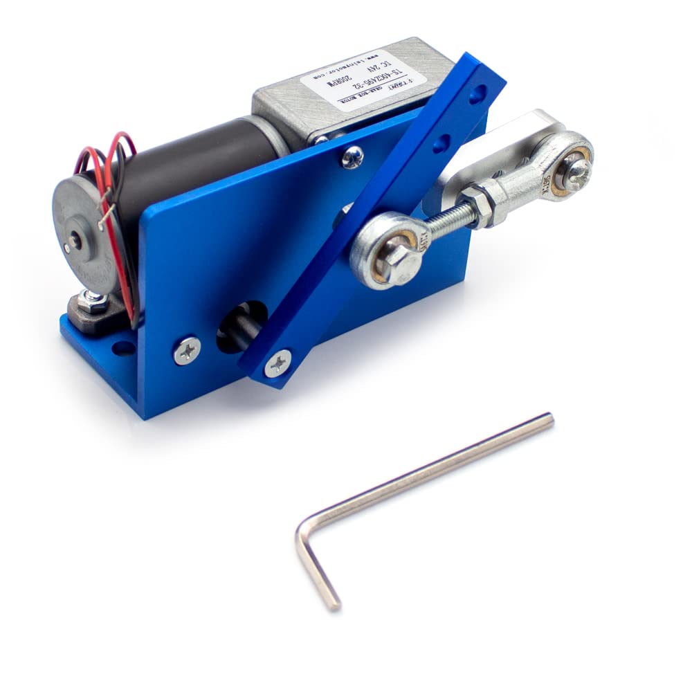 High Torque DIY Reciprocating Swing Motor - 35/60/90 Degree Adjustable Linear Motion Mechanism (470RPM) for Automatic Swinging Machines | Perfect for Industrial Automation, Robotics, and DIY Mechanical Projects