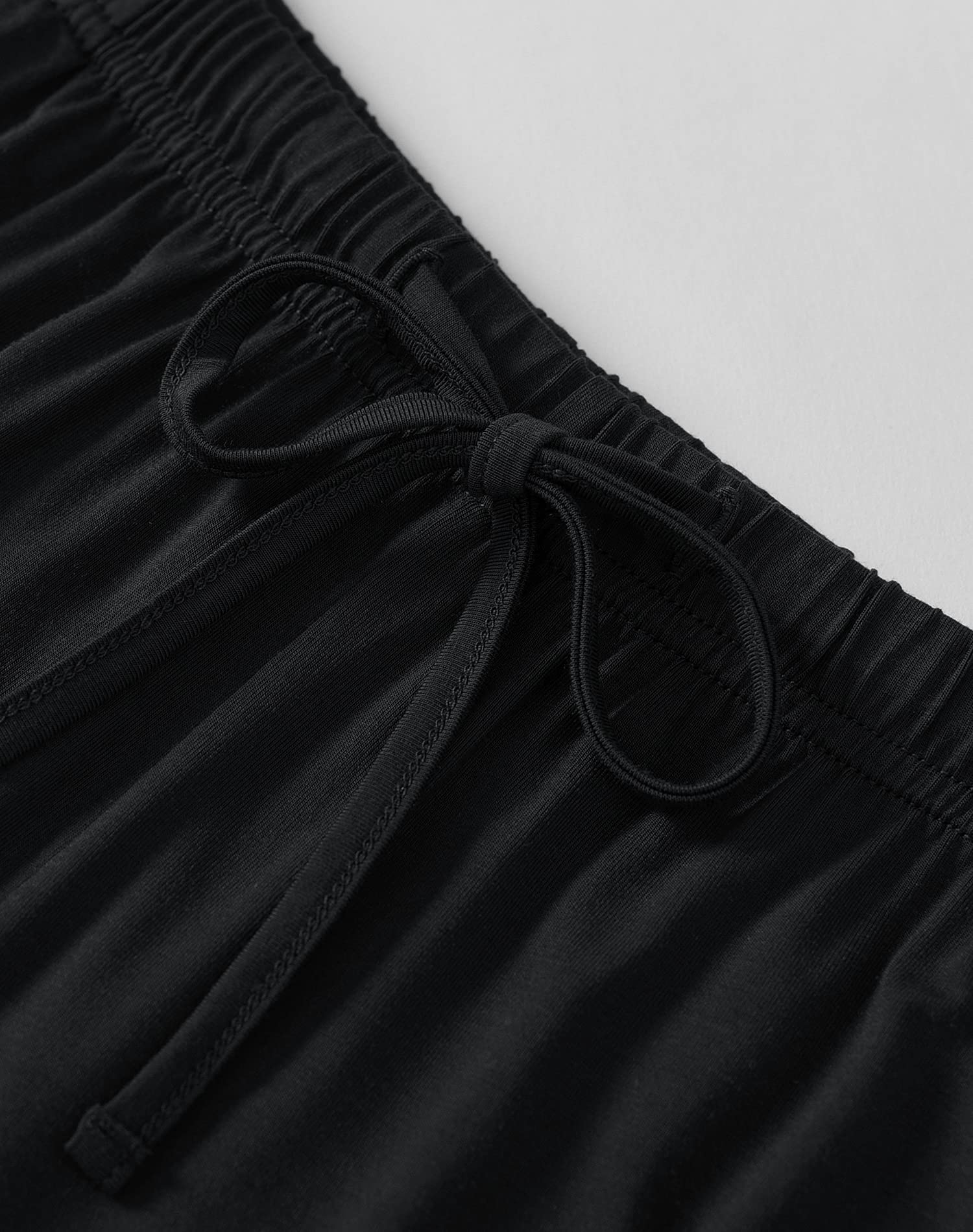 Esenchel Women's Plus Size Sleep Shorts - Soft Rayon Pajama Shorts for Lounge & Nightwear - Comfortable Sleepwear for Relaxing at Home or Vacation