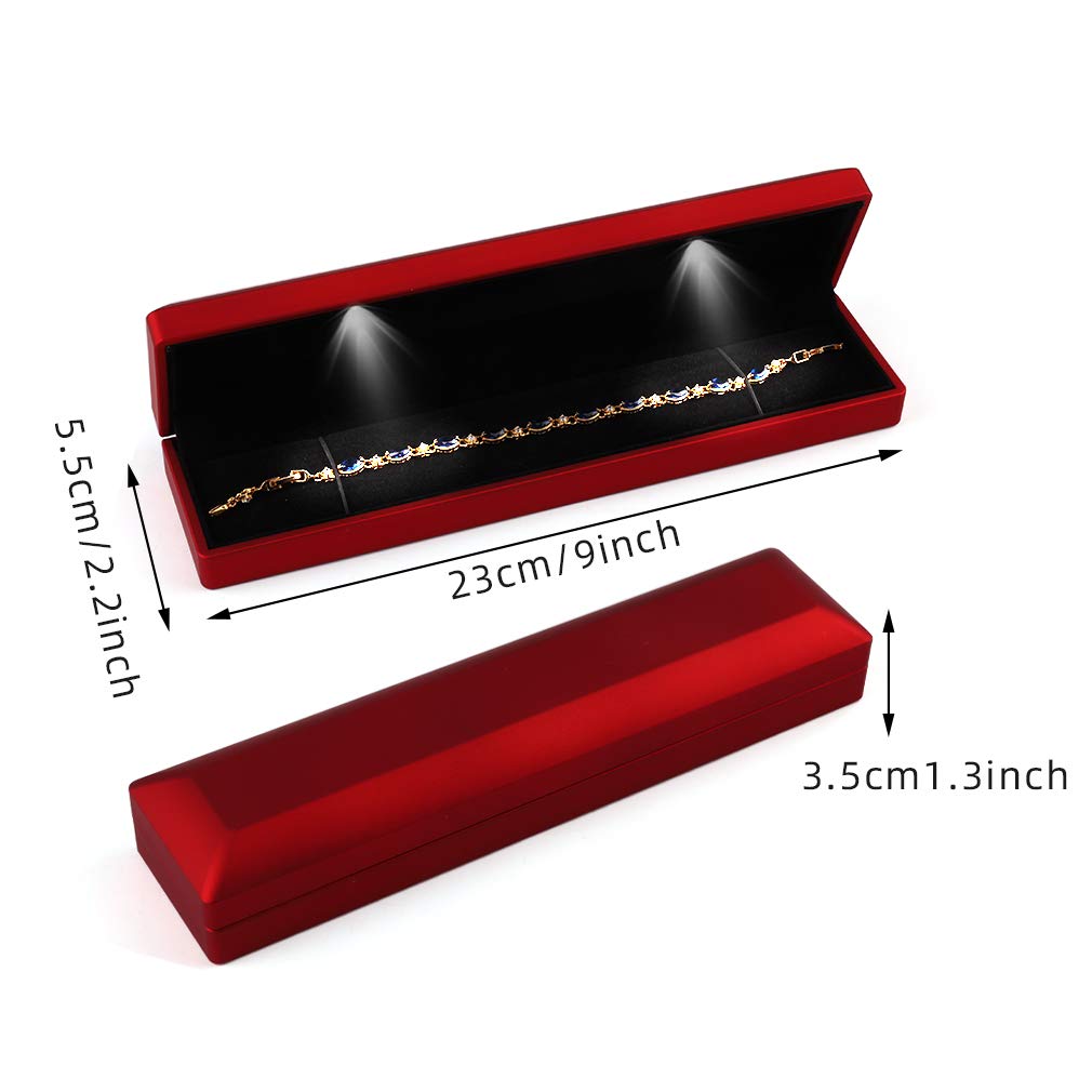 iSuperb LED Jewelry Gift Box - Wedding, Anniversary, Christmas Gift
