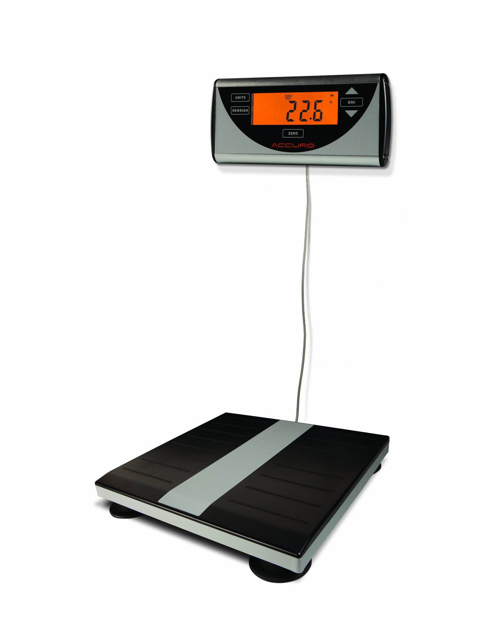 Accuro RIS100 Digital Remote Indicator Scale - High Precision Weight Measurement for Shipping, Logistics & Industrial Use