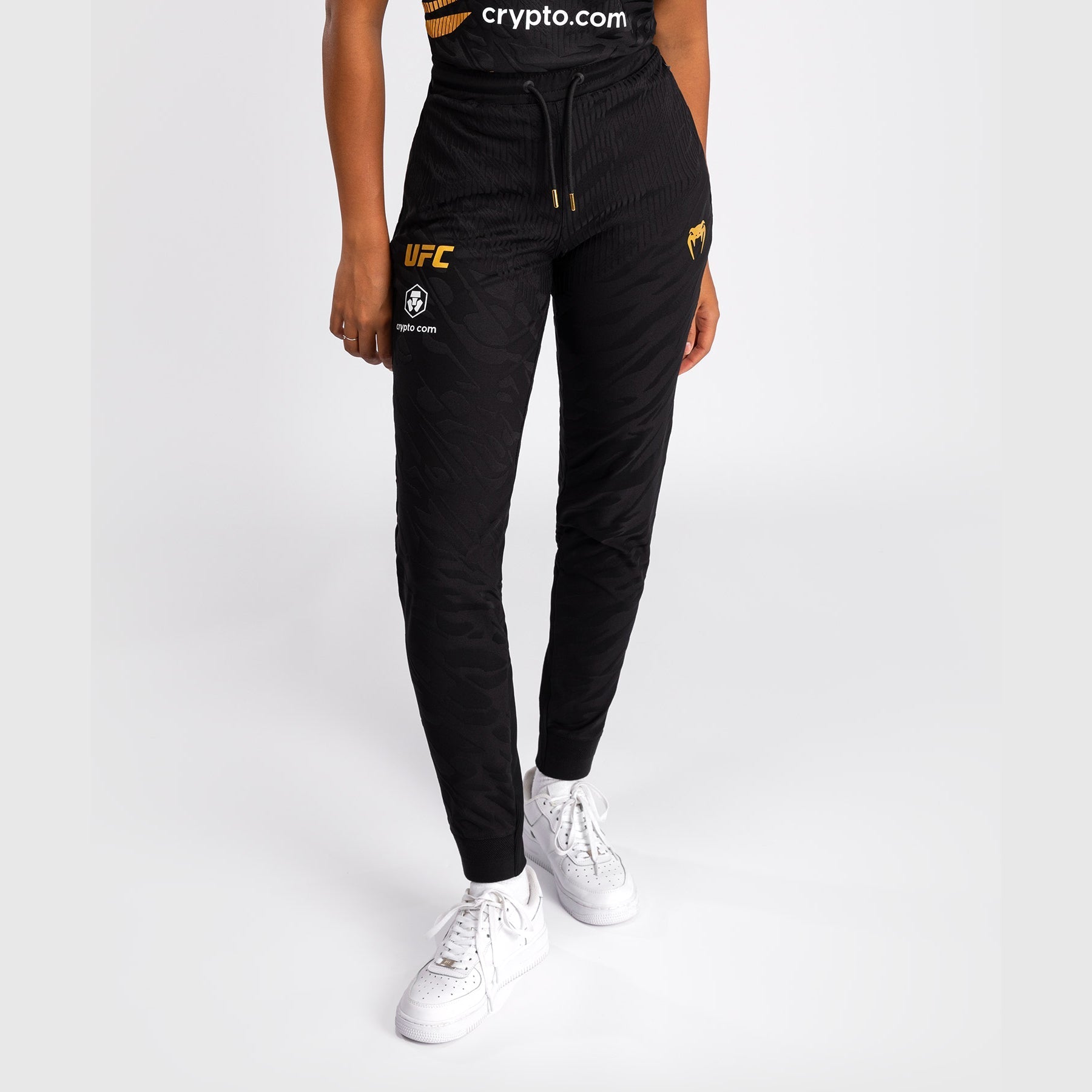 Venum UFC Fusion Authentic Fight Night Women's Walkout Pants - MMA Training & Competition Apparel for Female Fighters - Perfect for UFC Events, Gym Workouts & Martial Arts Training