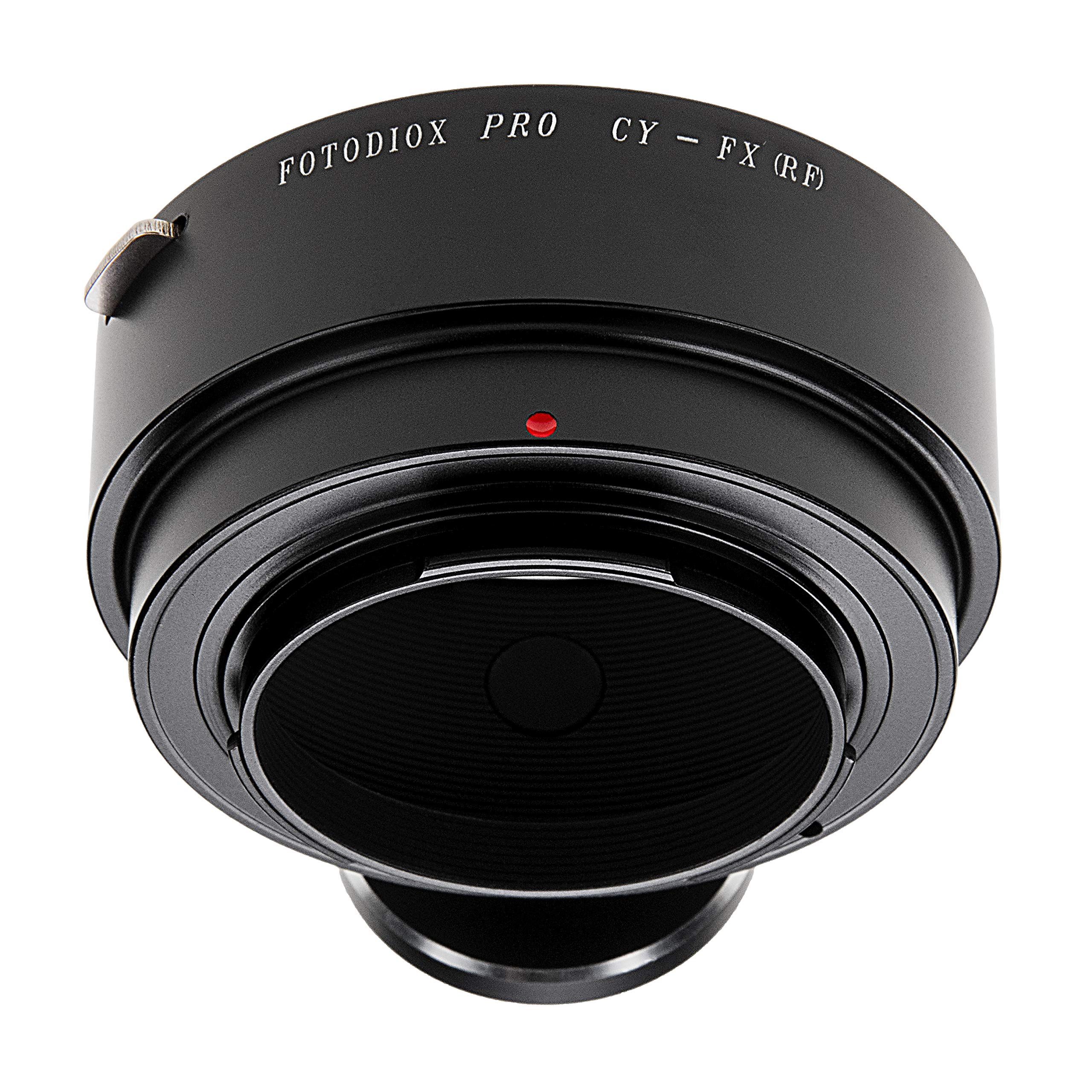 Fotodiox Pro Lens Mount Adapter - Contax/Yashica (C/Y) to Fujifilm X Mount - Compatible with Fujifilm X-Pro1, X-E1 & X-Series Mirrorless Cameras - Perfect for Photography, Videography & Travel Shooting