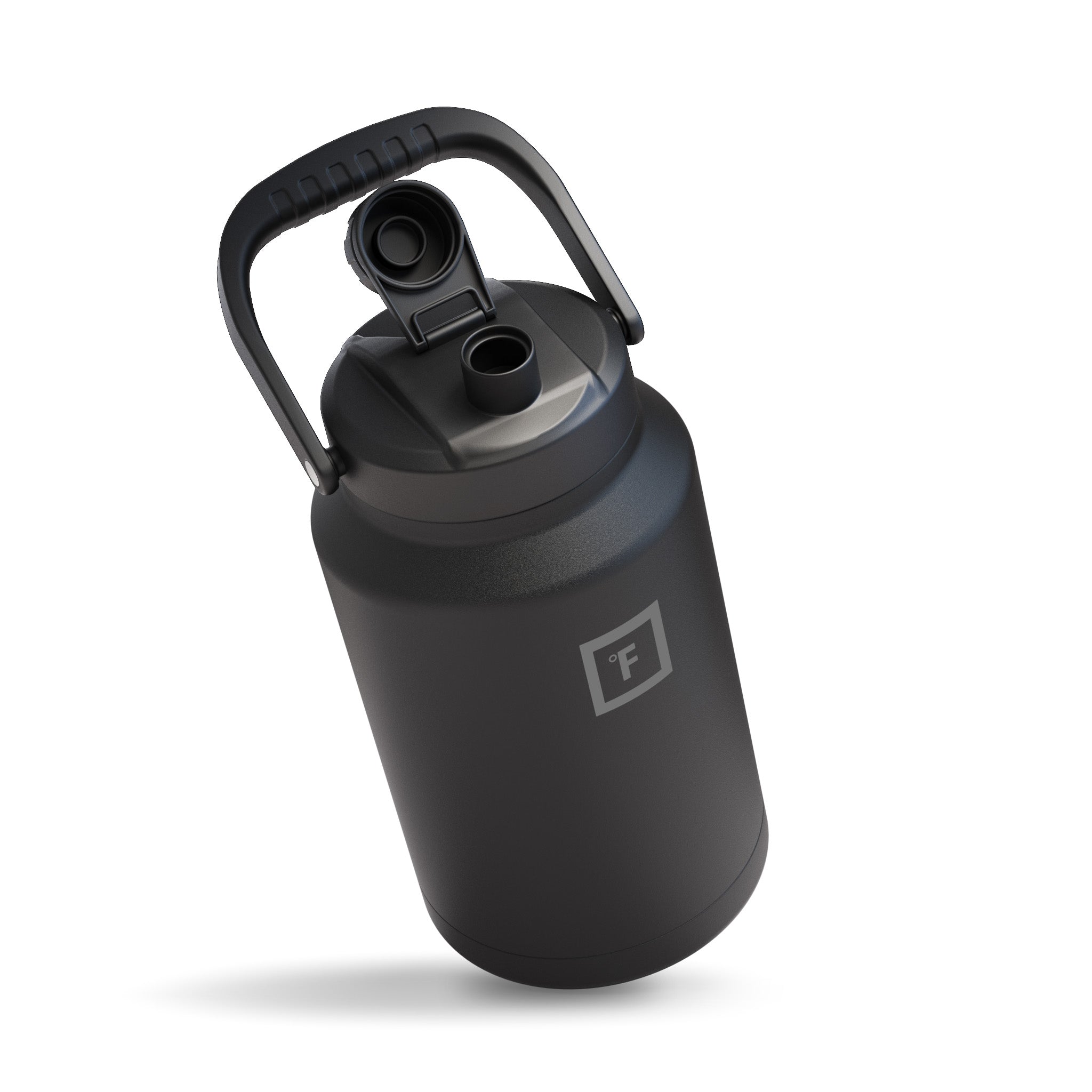 1 Gallon BPA-Free Water Bottle with Spout Lid - Large Capacity Leakproof Jug for Gym, Hiking, Camping & Outdoor Activities