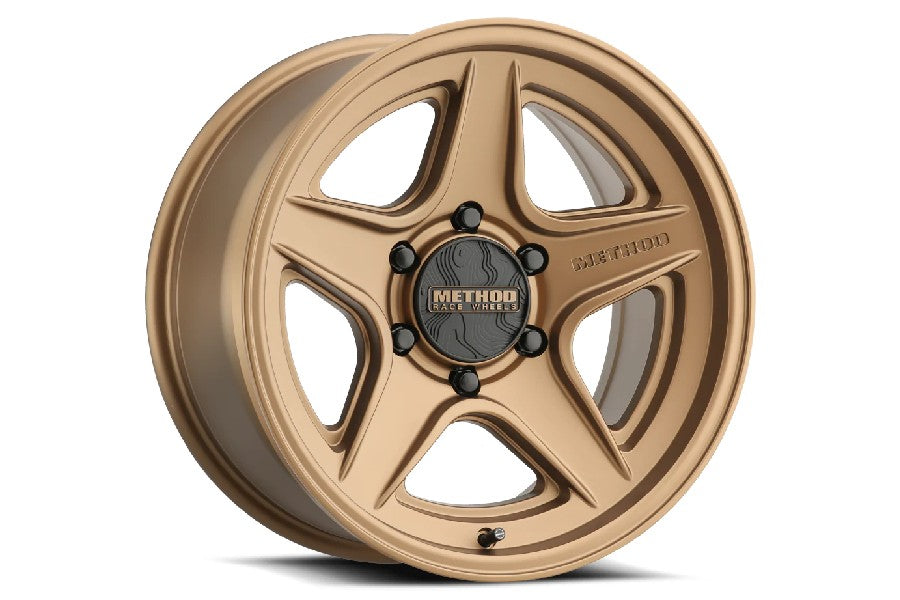 Ford Bronco Method Race Wheels 319 Series - 17x9 6x5.5 12mm Offset Bronze Alloy Wheels for Off-Road & Street Performance | Perfect for Trail Riding, Rock Crawling & Daily Driving