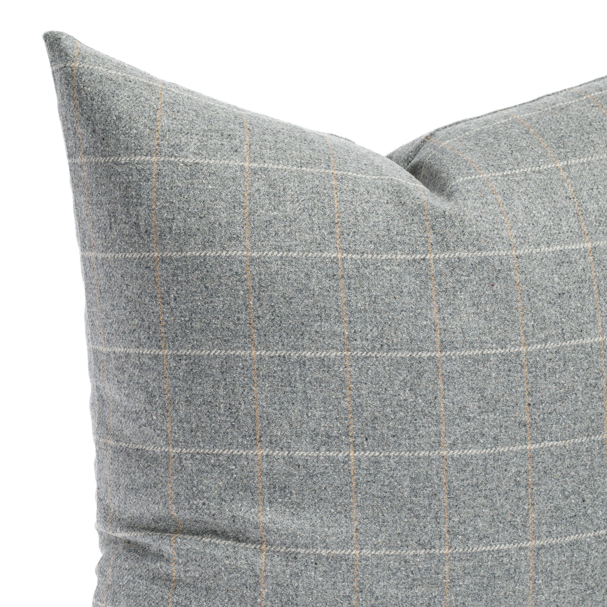 Addison Plaid 20x20 Decorative Throw Pillow Cover - Flagstone Pattern for Sofa, Bed & Home Decor